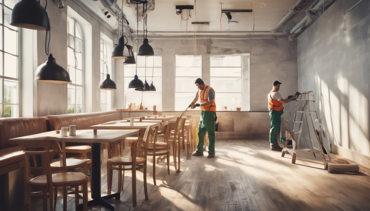 Hva er stegene når næringslokalet skal pusses opp i 2026?