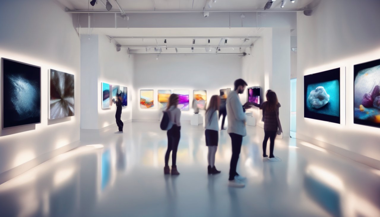Hvordan endrer digital kunstutstilling den tradisjonelle galleriopplevelsen?